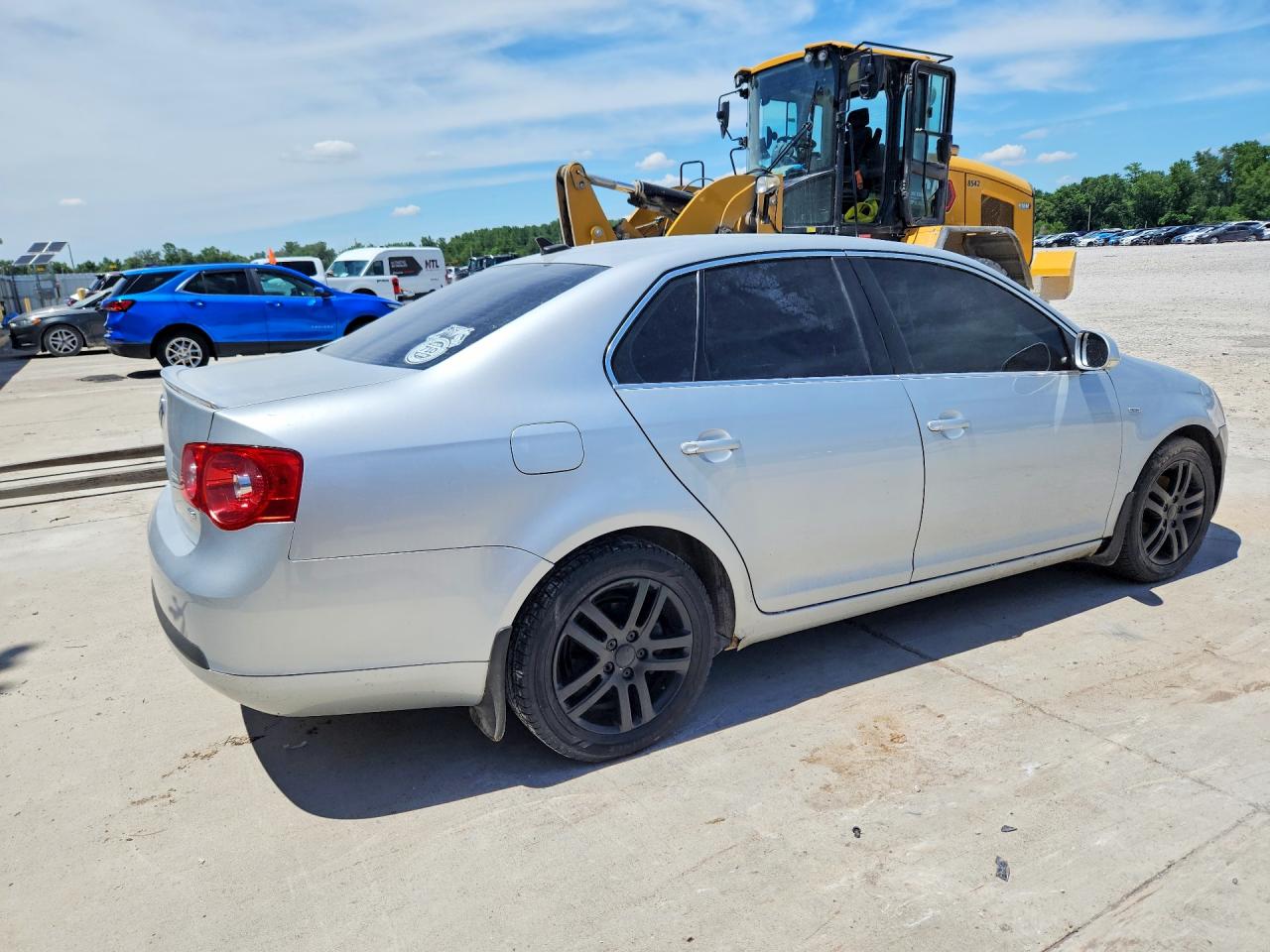 2006 Volkswagen Jetta Tdi Серебряный vin: 3VWCT71K96M850760