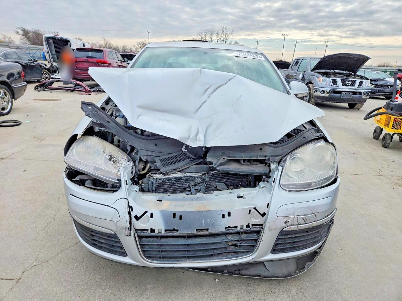 2006 Volkswagen Jetta Tdi Silver vin: 3VWCT81K16M850340