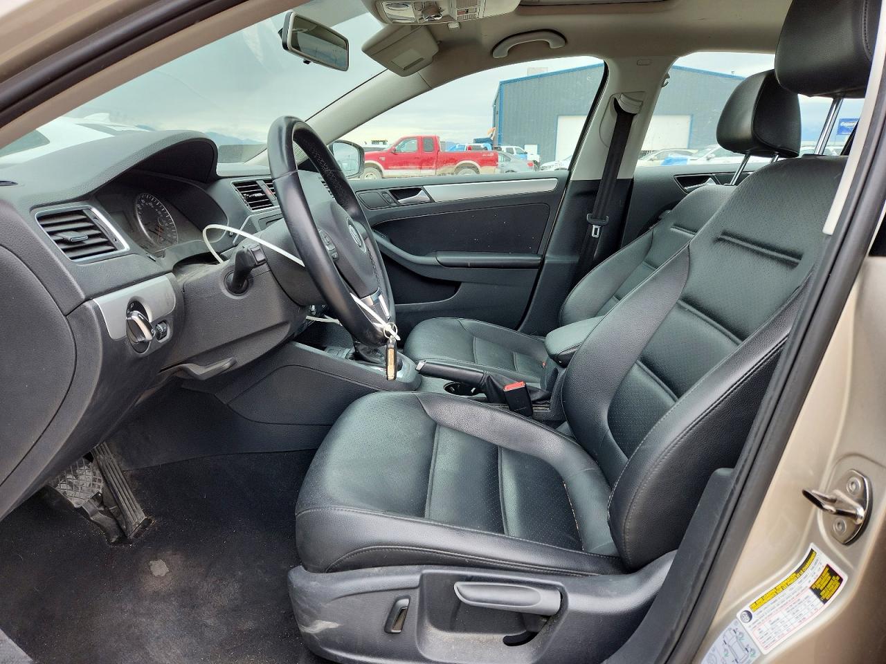 2014 Volkswagen Jetta Se Beige vin: 3VWD07AJ0EM214439
