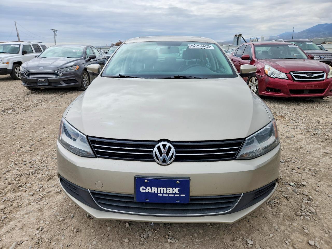 2014 Volkswagen Jetta Se Beige vin: 3VWD07AJ0EM214439