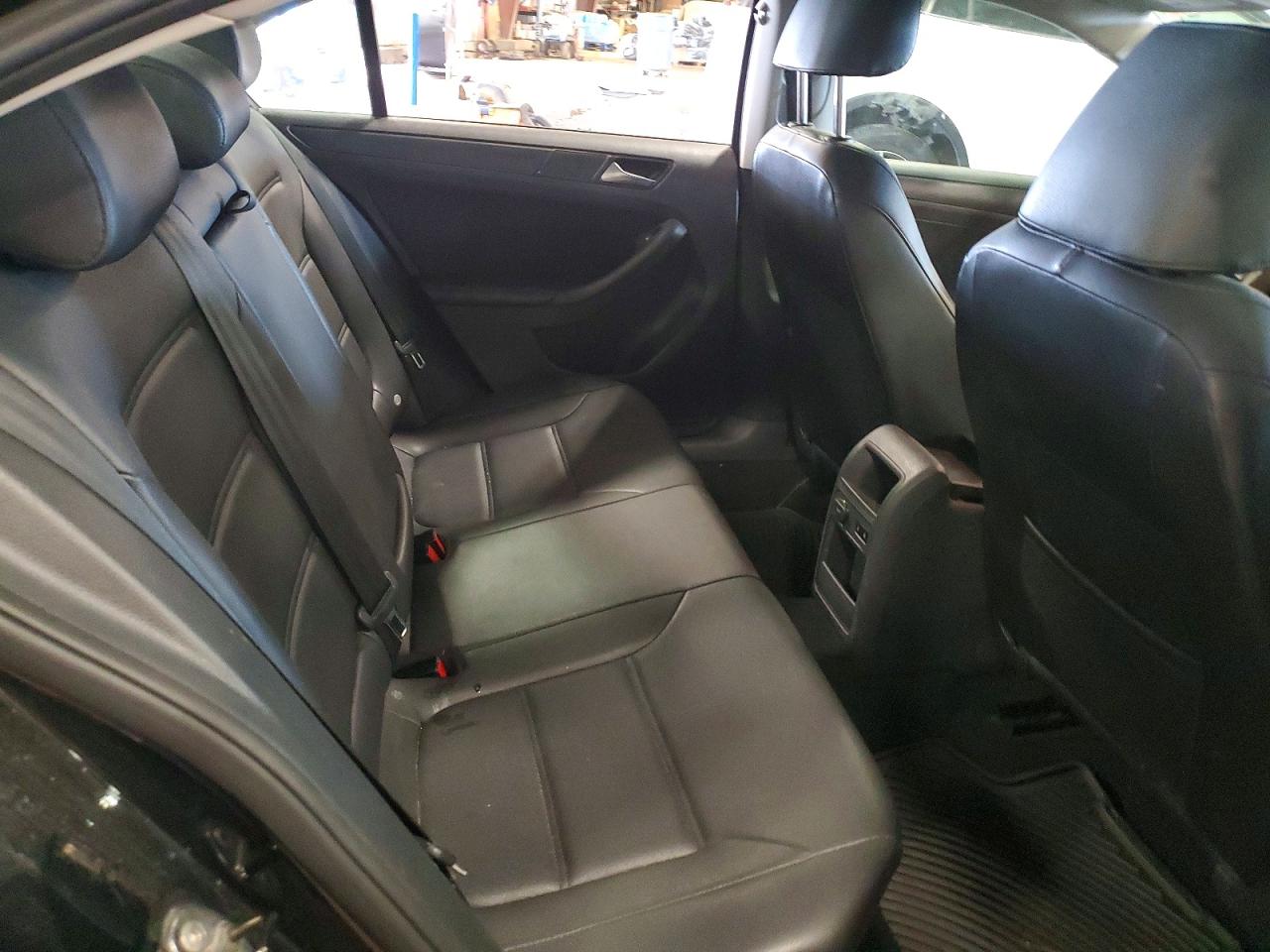2014 Volkswagen Jetta Se Black vin: 3VWD07AJ0EM269277