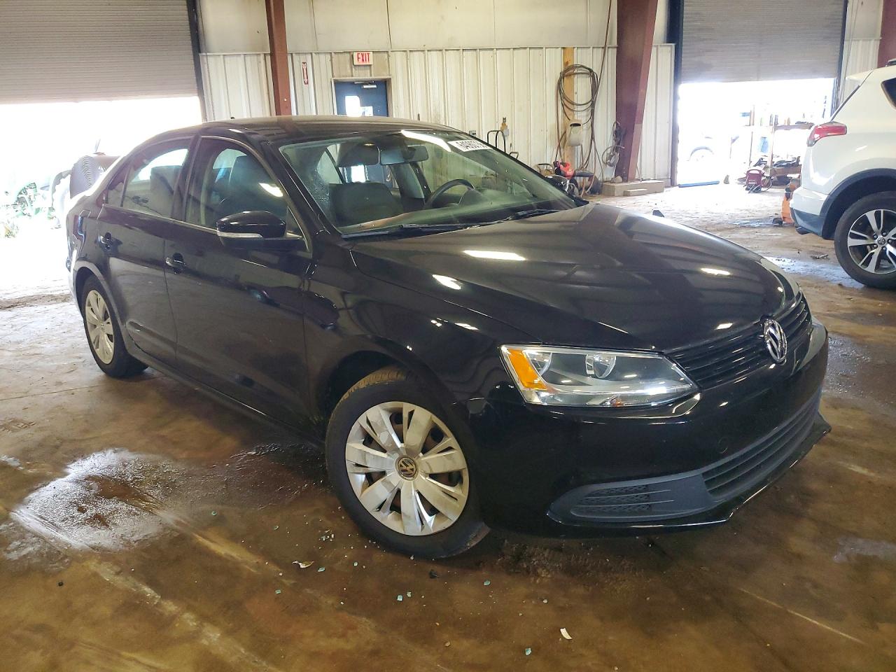 2014 Volkswagen Jetta Se Black vin: 3VWD07AJ0EM269277