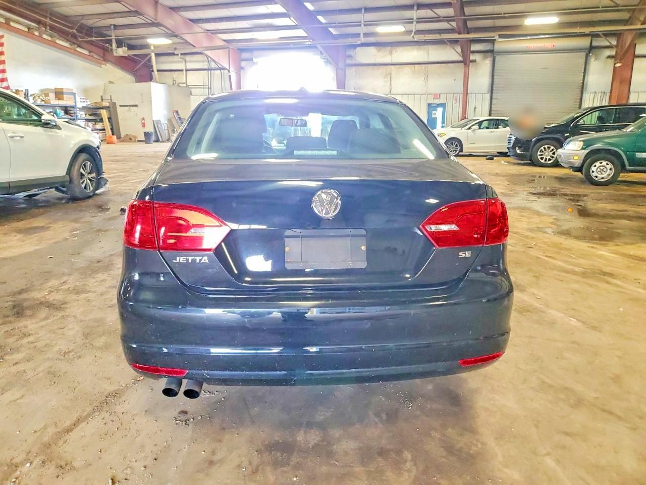 2014 Volkswagen Jetta Se Black vin: 3VWD07AJ0EM269277