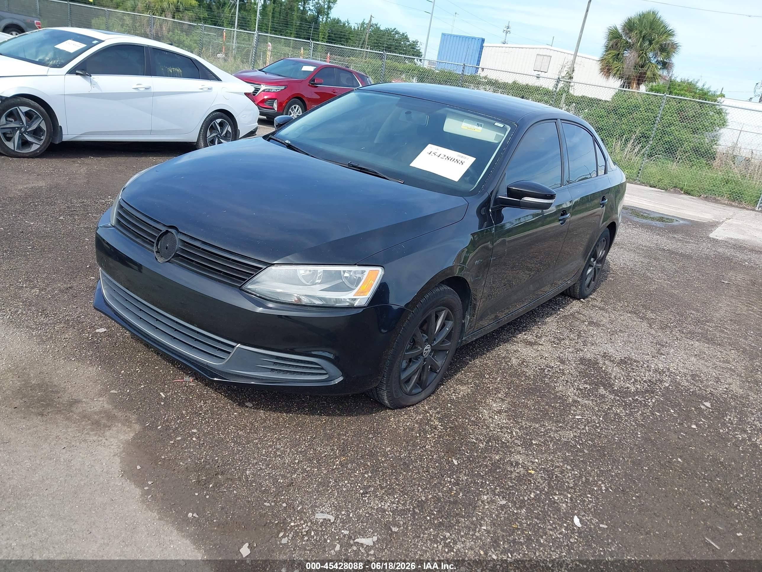 2014 Volkswagen Jetta 1.8t Se Черный vin: 3VWD07AJ0EM428752