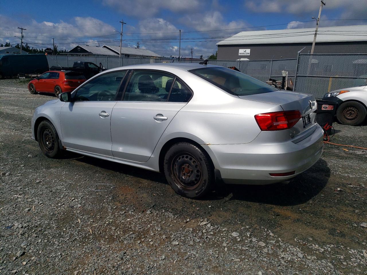 2015 Volkswagen Jetta Se Silver vin: 3VWD07AJ0FM212059