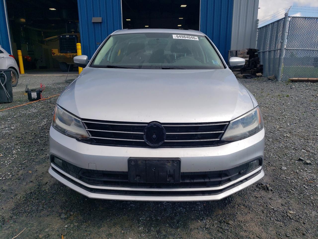 2015 Volkswagen Jetta Se Silver vin: 3VWD07AJ0FM212059