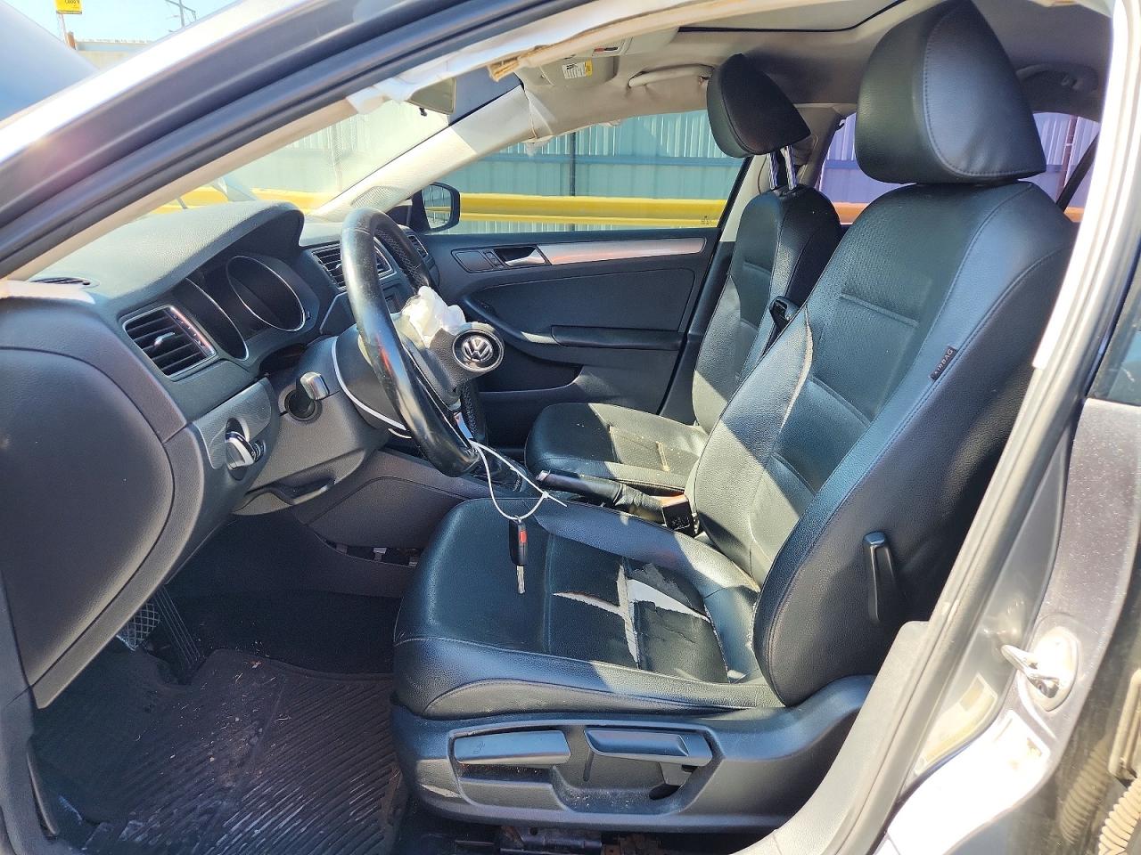 2015 Volkswagen Jetta Se Gray vin: 3VWD07AJ0FM257244