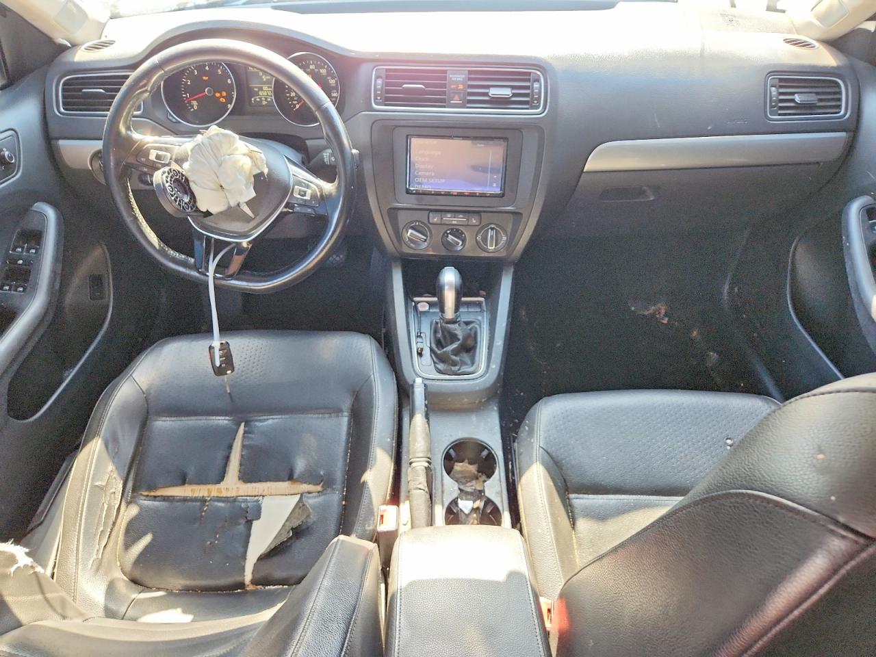 2015 Volkswagen Jetta Se Gray vin: 3VWD07AJ0FM257244