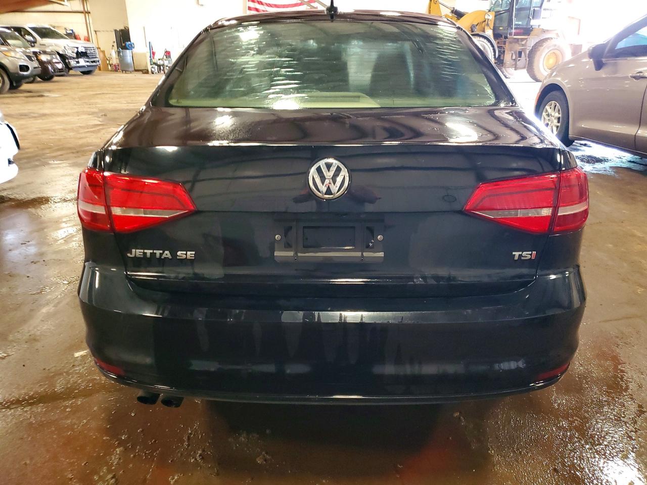 2015 Volkswagen Jetta Se Black vin: 3VWD07AJ0FM279065