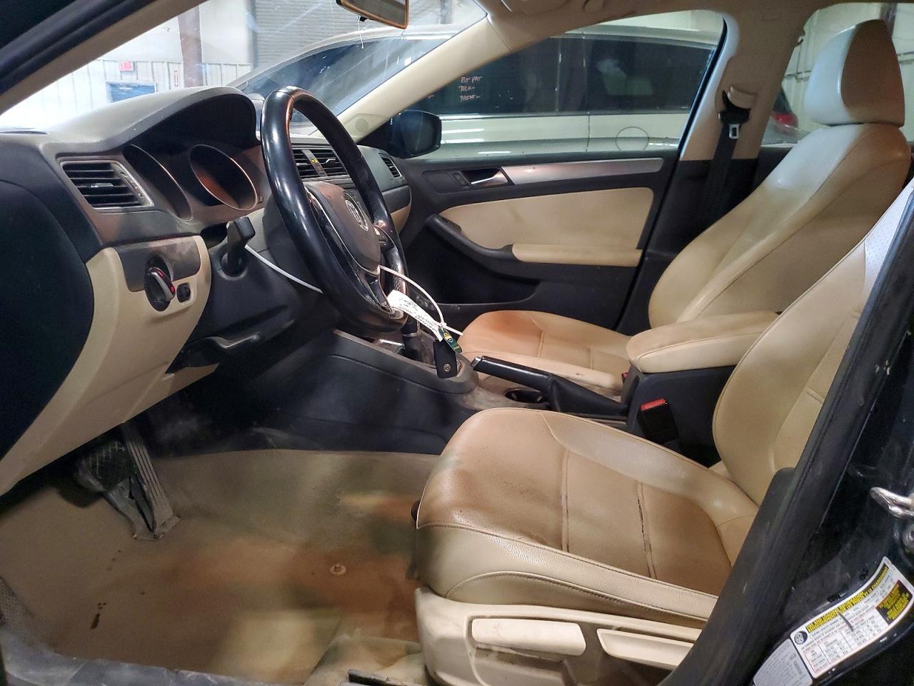 2015 Volkswagen Jetta Se Black vin: 3VWD07AJ0FM279065