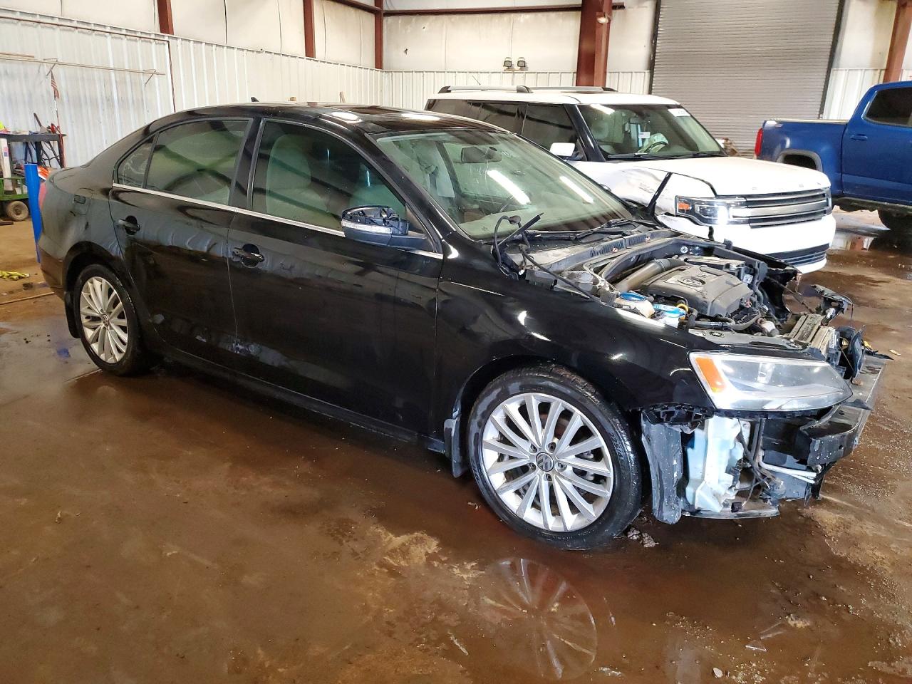 2015 Volkswagen Jetta Se Black vin: 3VWD07AJ0FM279065