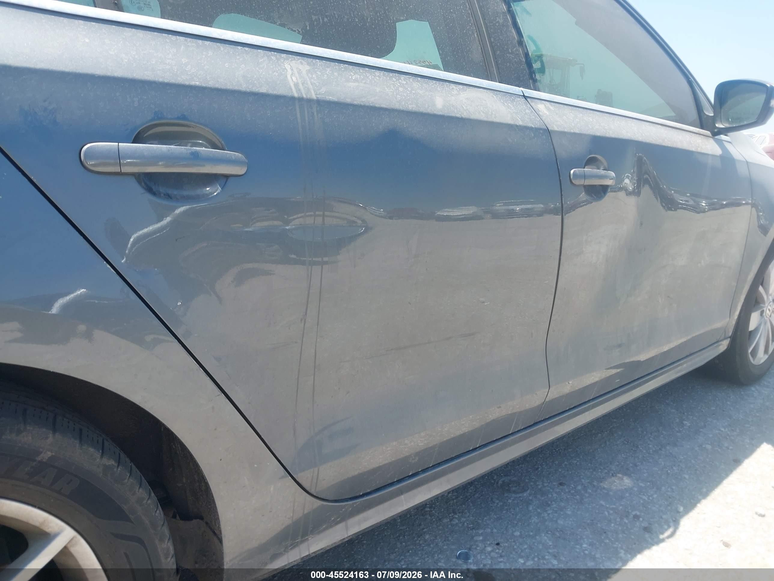 2015 Volkswagen Jetta 1.8t Se Серый vin: 3VWD07AJ0FM317166