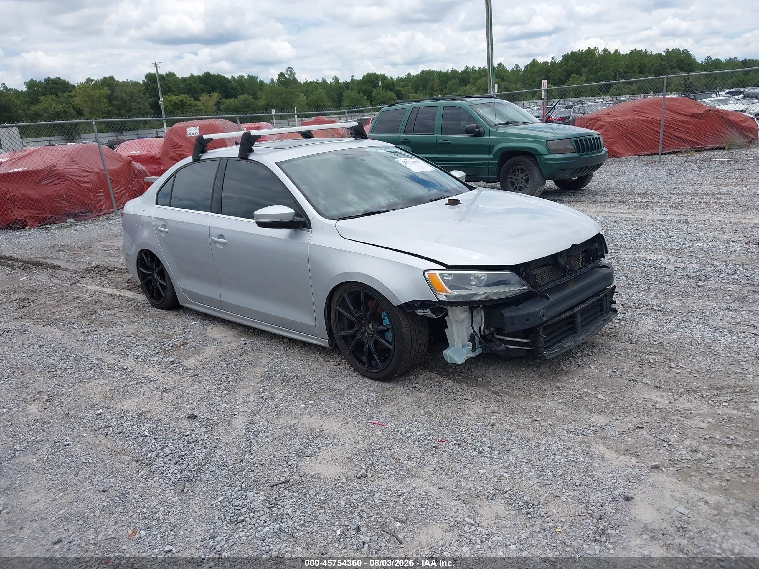 2015 Volkswagen Jetta 1.8t Se Silver vin: 3VWD07AJ0FM333481