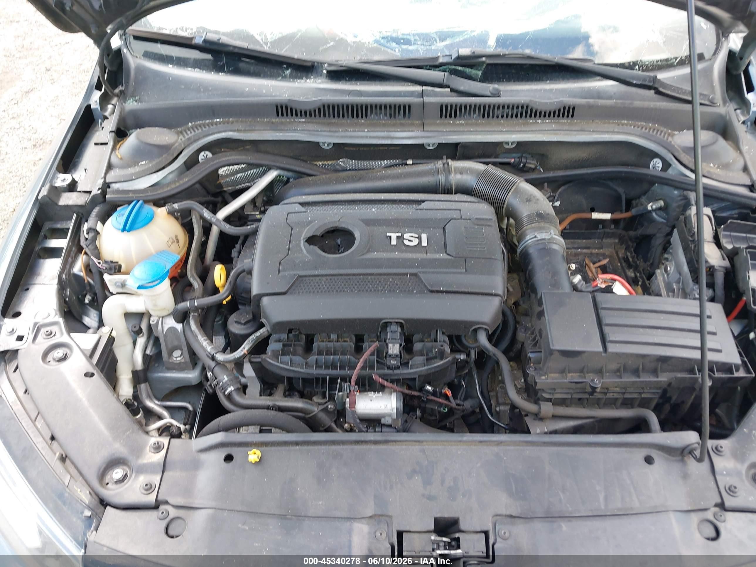2015 Volkswagen Jetta 1.8t Se Gray vin: 3VWD07AJ0FM340060