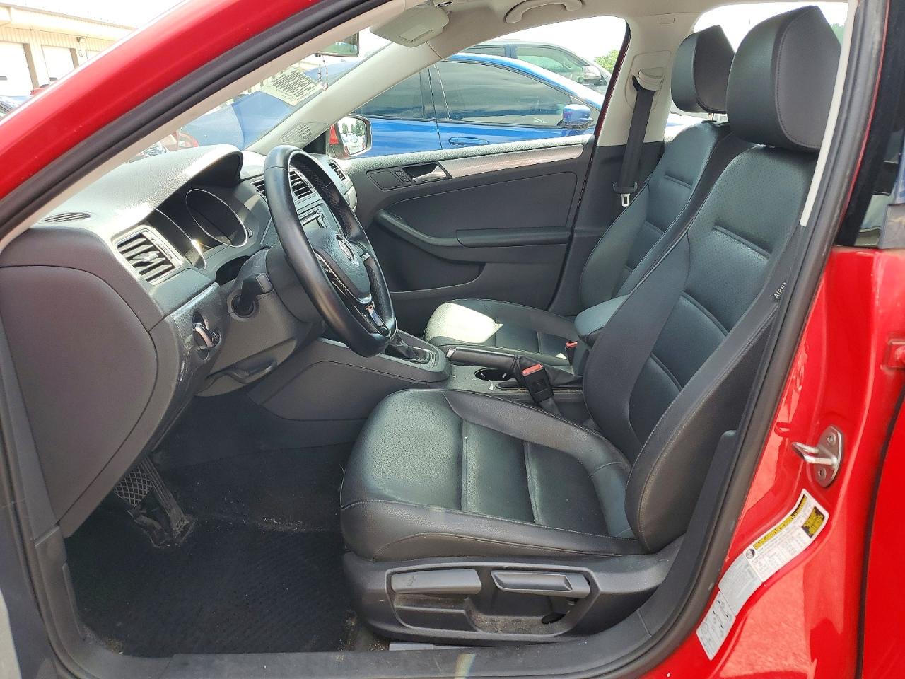 2015 Volkswagen Jetta Se Red vin: 3VWD07AJ0FM357814