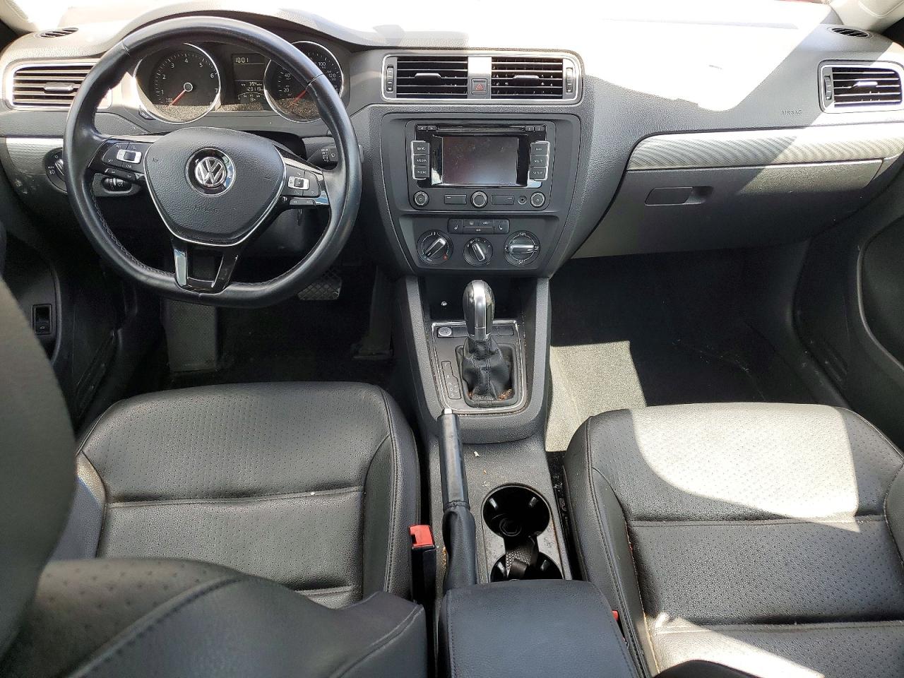 2015 Volkswagen Jetta Se Red vin: 3VWD07AJ0FM357814