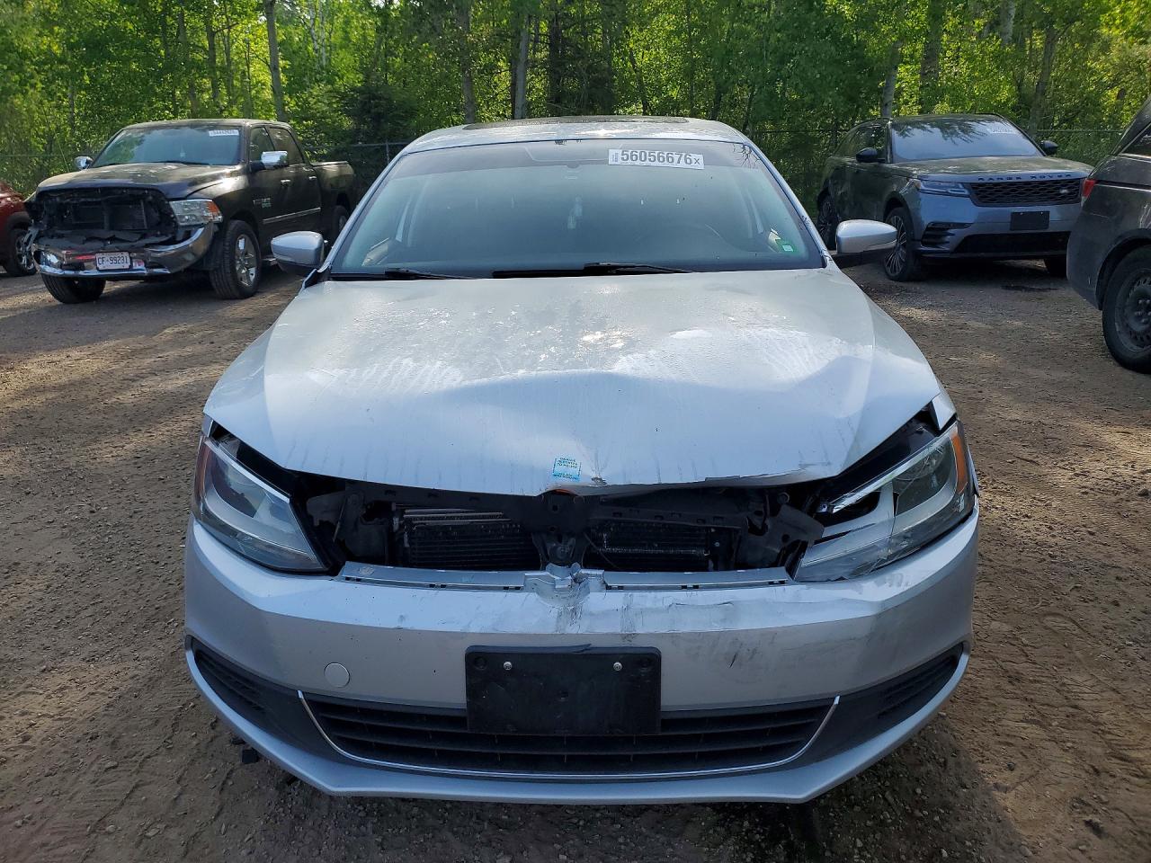 2014 Volkswagen Jetta Se Серебряный vin: 3VWD07AJ1EM359215