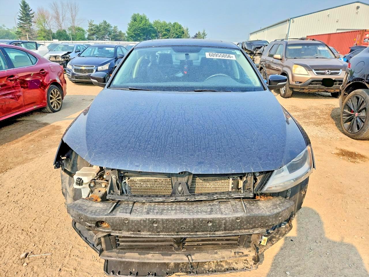 2015 Volkswagen Jetta Se Black vin: 3VWD07AJ1FM404011