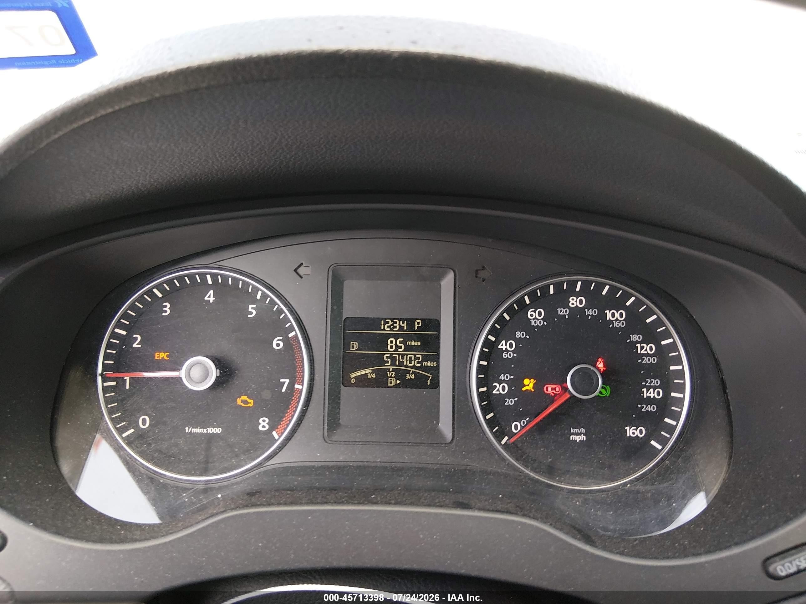 2014 Volkswagen Jetta 1.8t Se Gold vin: 3VWD07AJ2EM286596