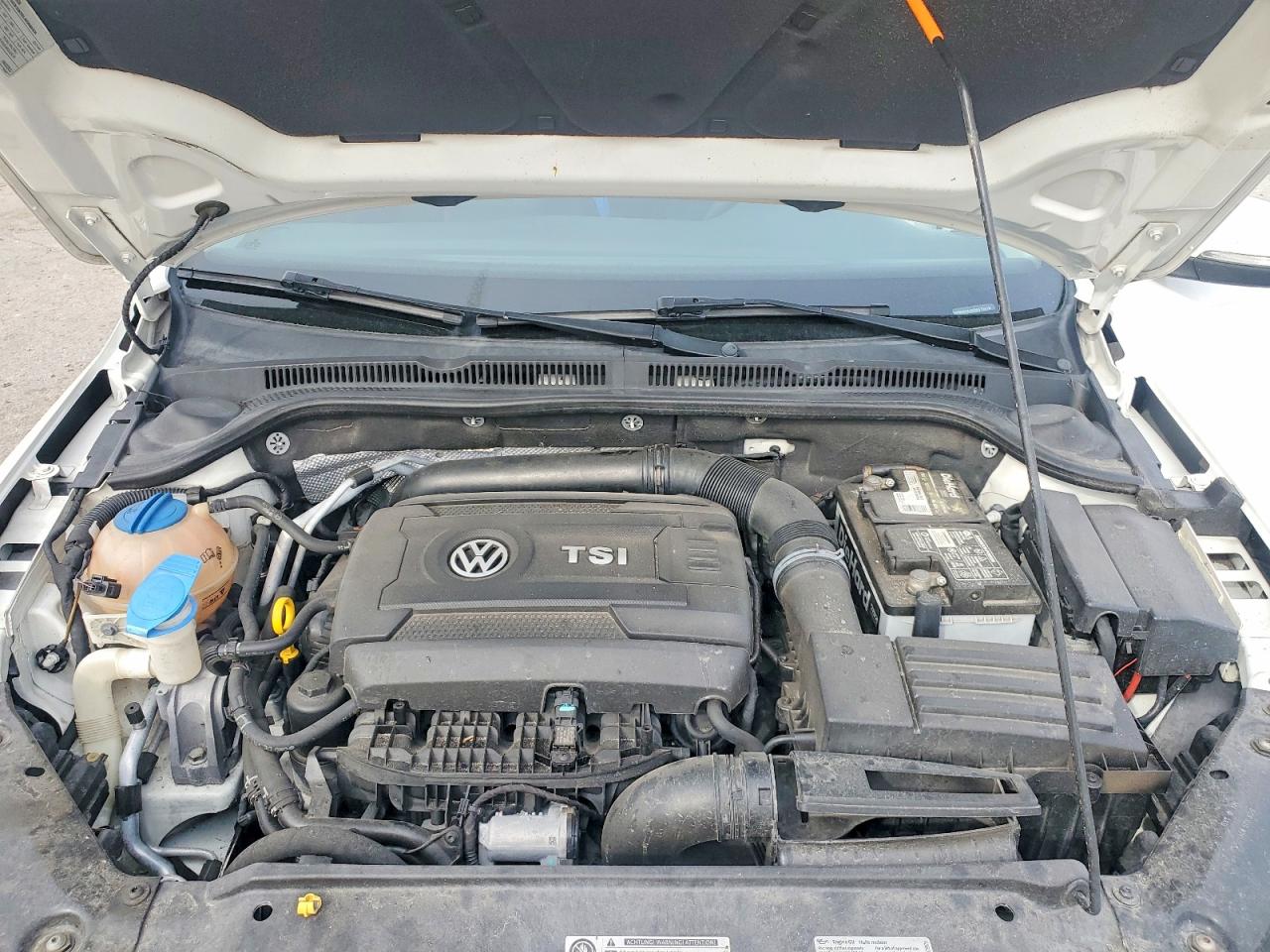 2014 Volkswagen Jetta Se Белый vin: 3VWD07AJ2EM370918