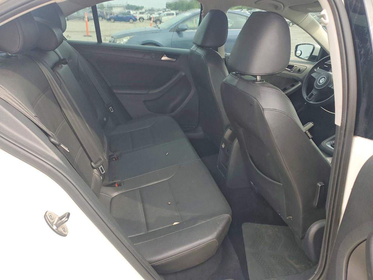 2014 Volkswagen Jetta Se Белый vin: 3VWD07AJ2EM370918