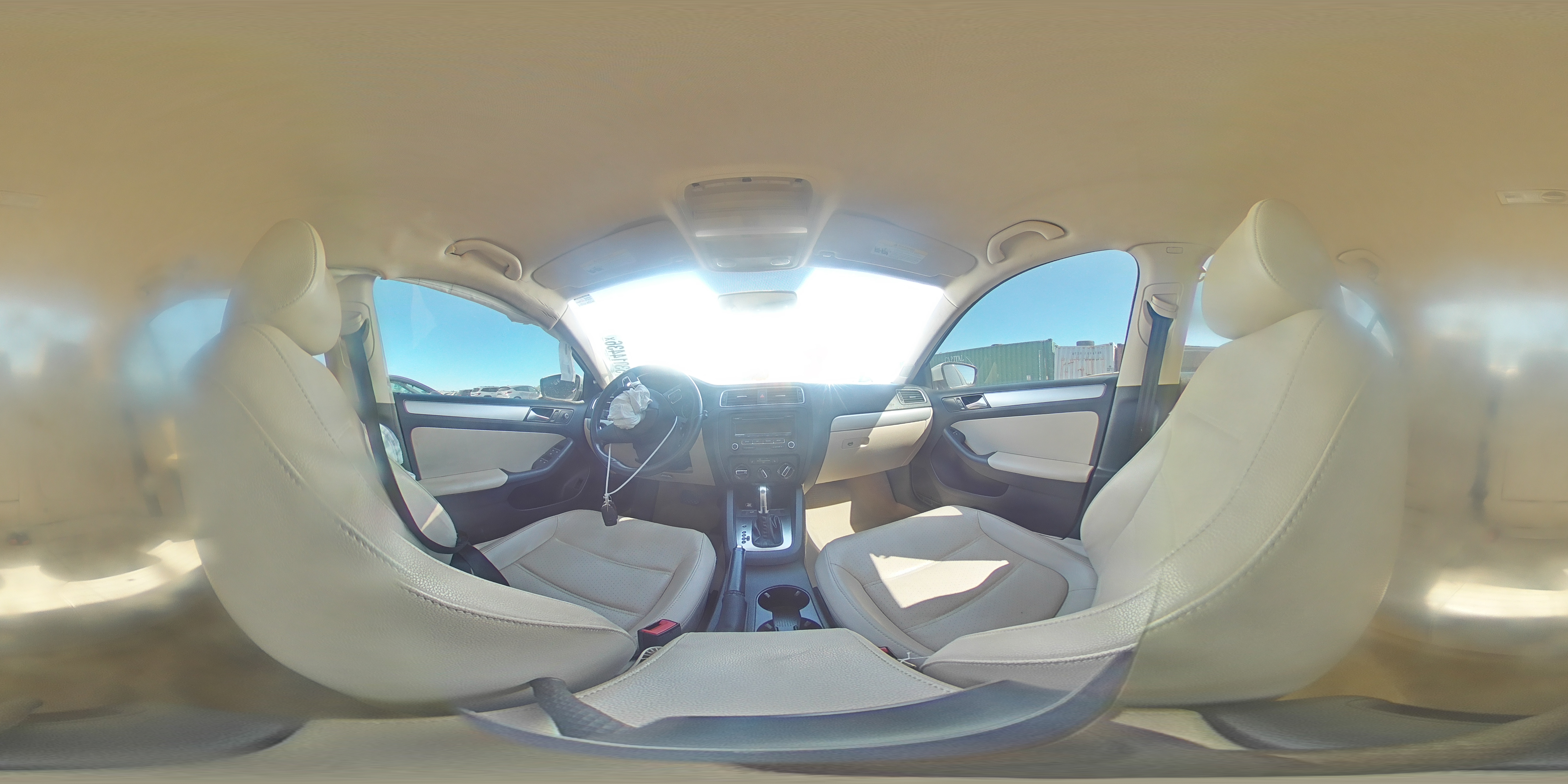 2014 Volkswagen Jetta Se White vin: 3VWD07AJ2EM417204