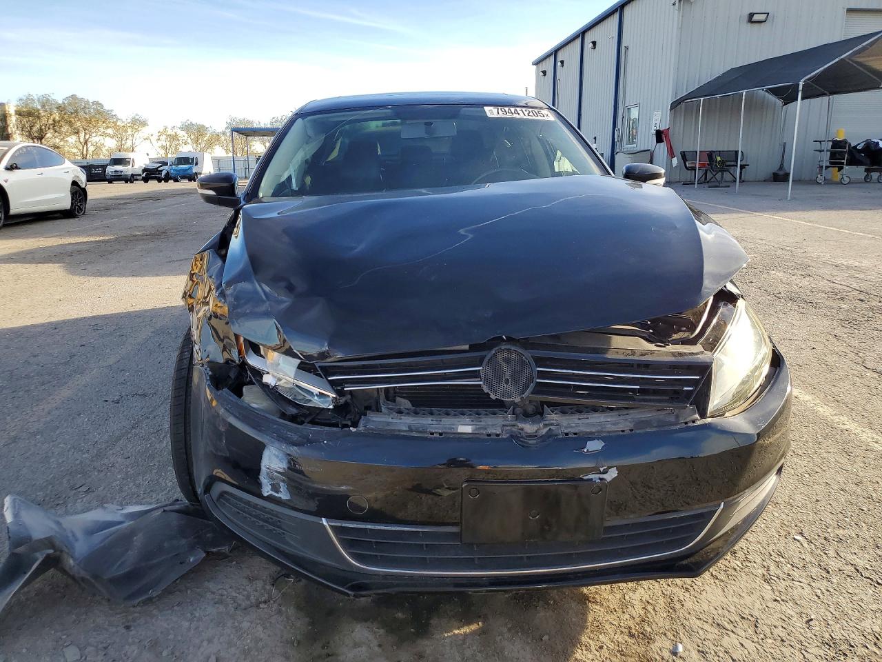 2014 Volkswagen Jetta Se Black vin: 3VWD07AJ2EM429577