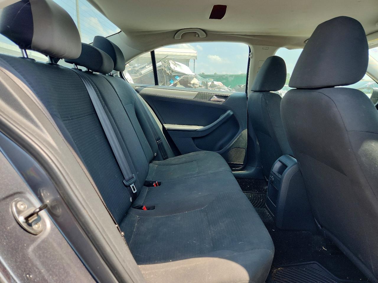 2015 Volkswagen Jetta Se Gray vin: 3VWD07AJ2FM211043