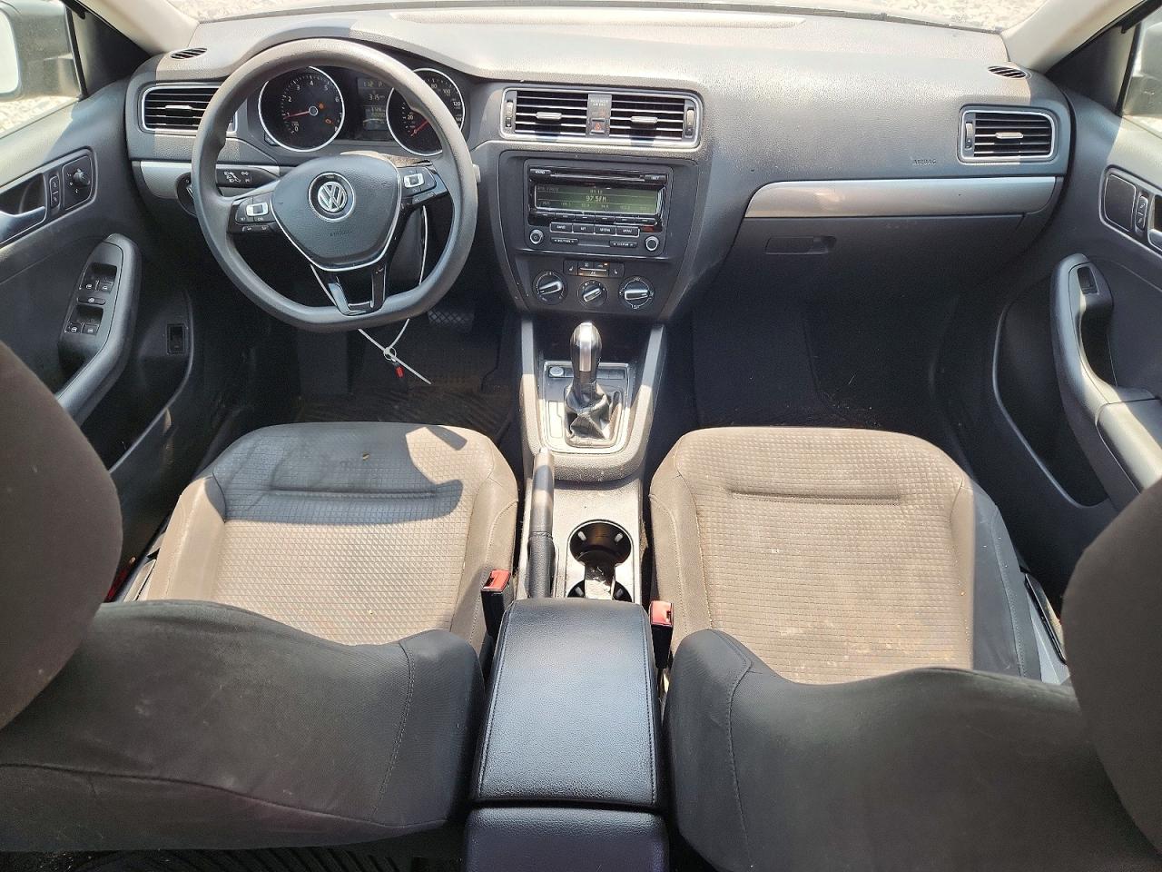 2015 Volkswagen Jetta Se Gray vin: 3VWD07AJ2FM211043