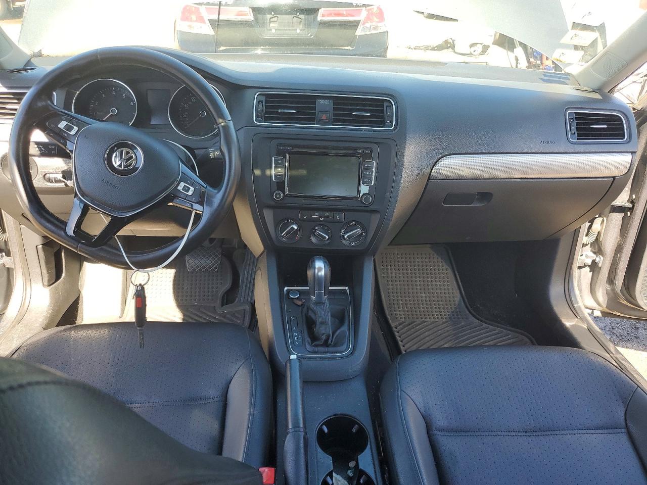 2015 Volkswagen Jetta Se Gray vin: 3VWD07AJ2FM237643