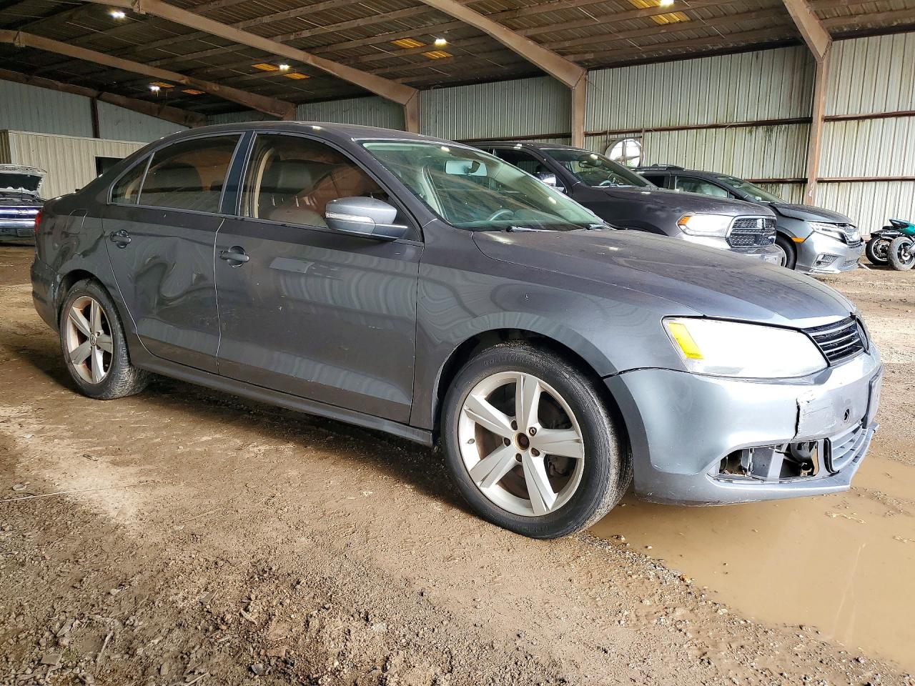 2014 Volkswagen Jetta Se Silver vin: 3VWD07AJ3EM222678