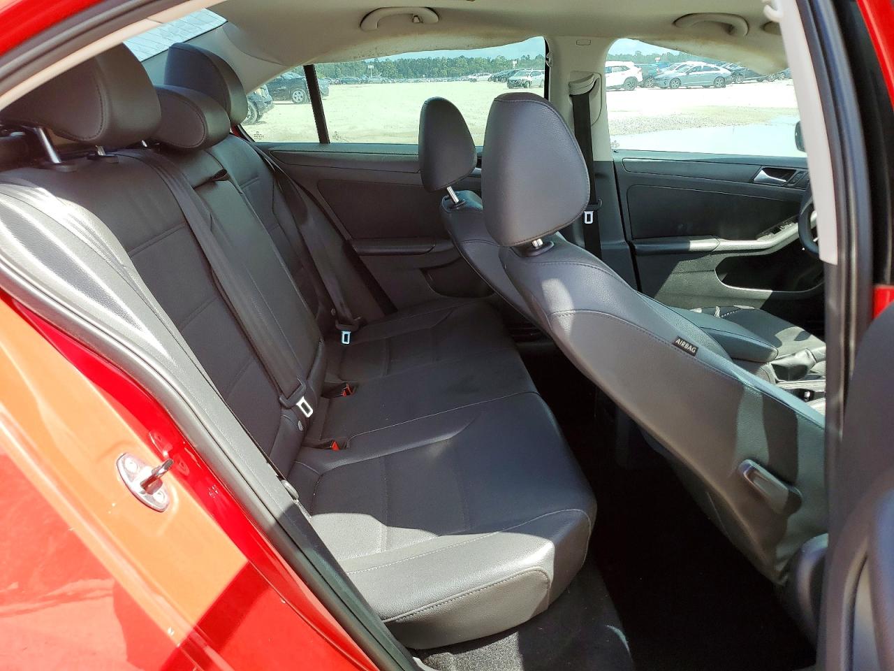 2014 Volkswagen Jetta Se Red vin: 3VWD07AJ3EM225094