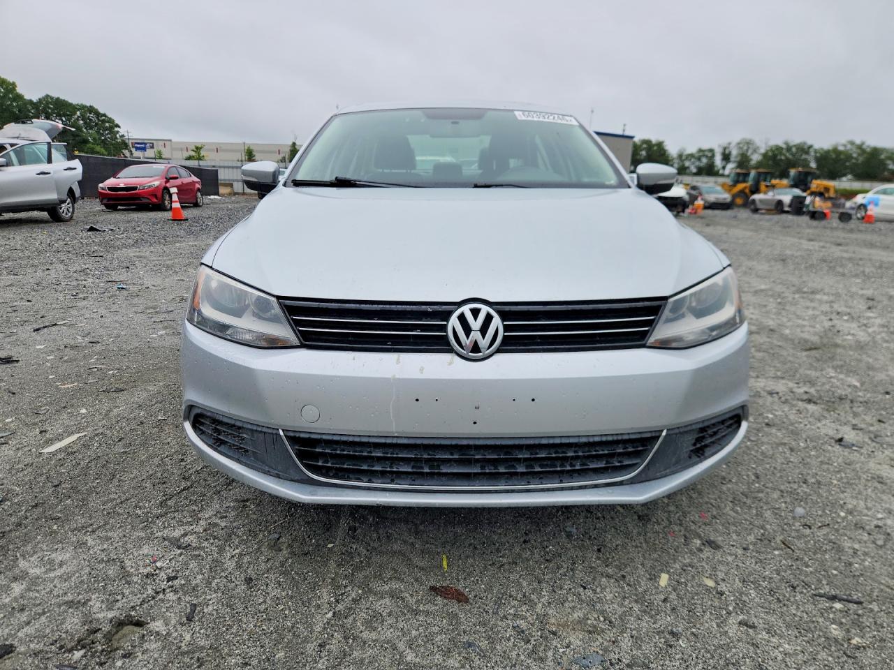 2014 Volkswagen Jetta Se Silver vin: 3VWD07AJ3EM317130