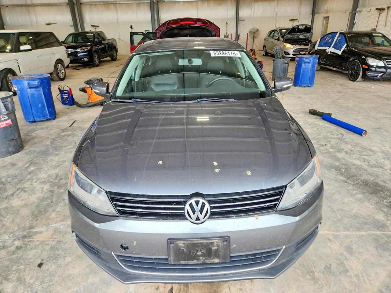 2014 Volkswagen Jetta Se Gray vin: 3VWD07AJ3EM430897