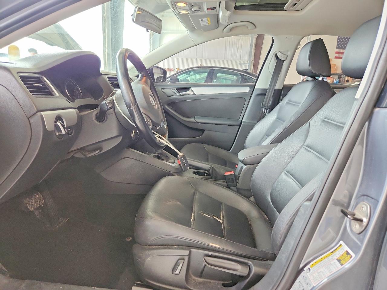 2014 Volkswagen Jetta Se Gray vin: 3VWD07AJ3EM430897