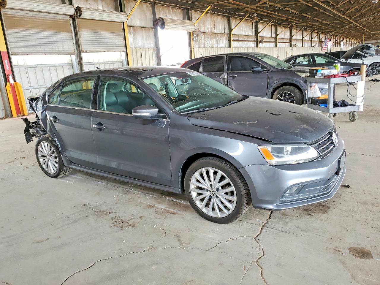 2015 Volkswagen Jetta Se Gray vin: 3VWD07AJ3FM238803