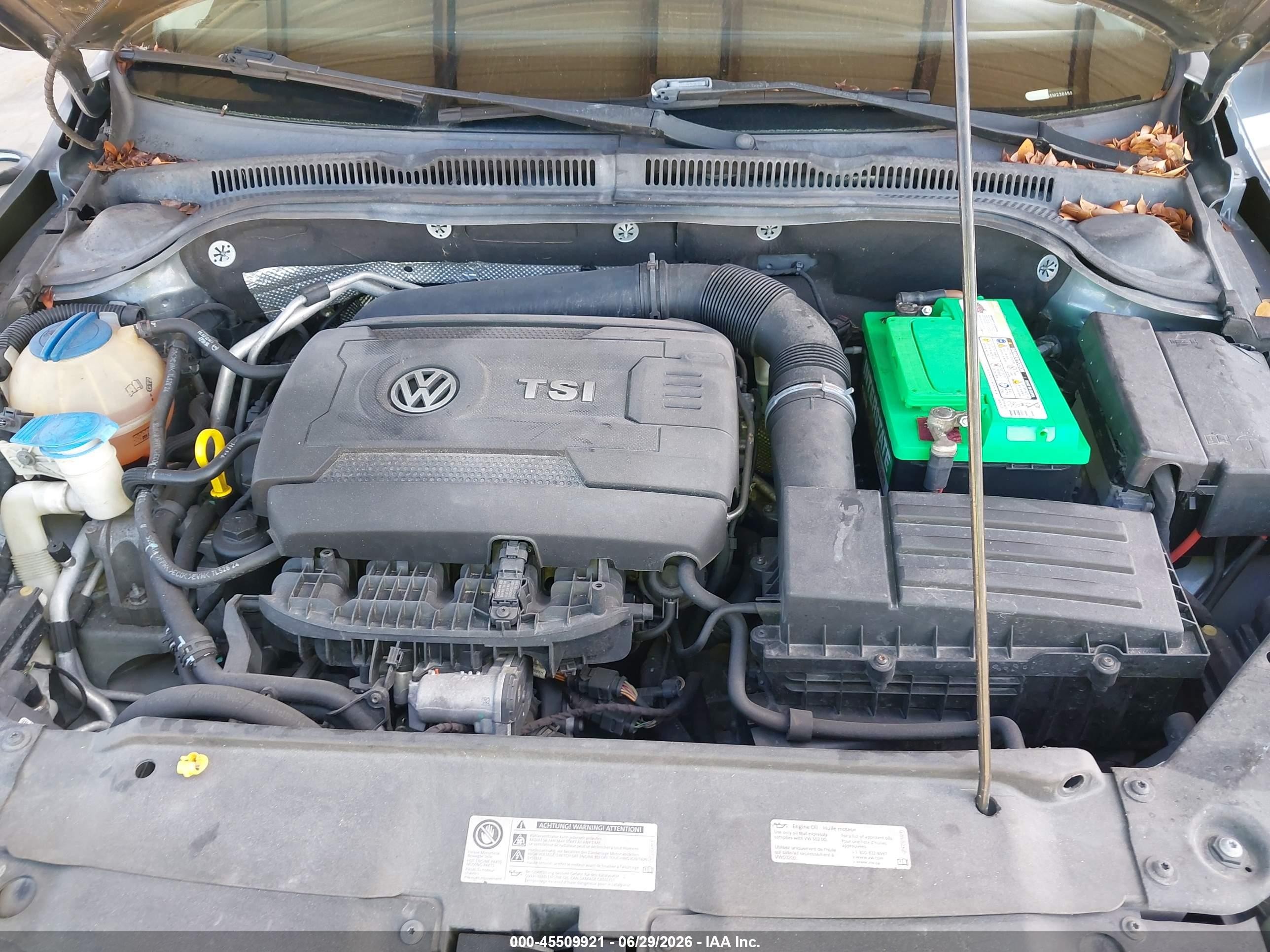 2014 Volkswagen Jetta 1.8t Se Gray vin: 3VWD07AJ4EM236489
