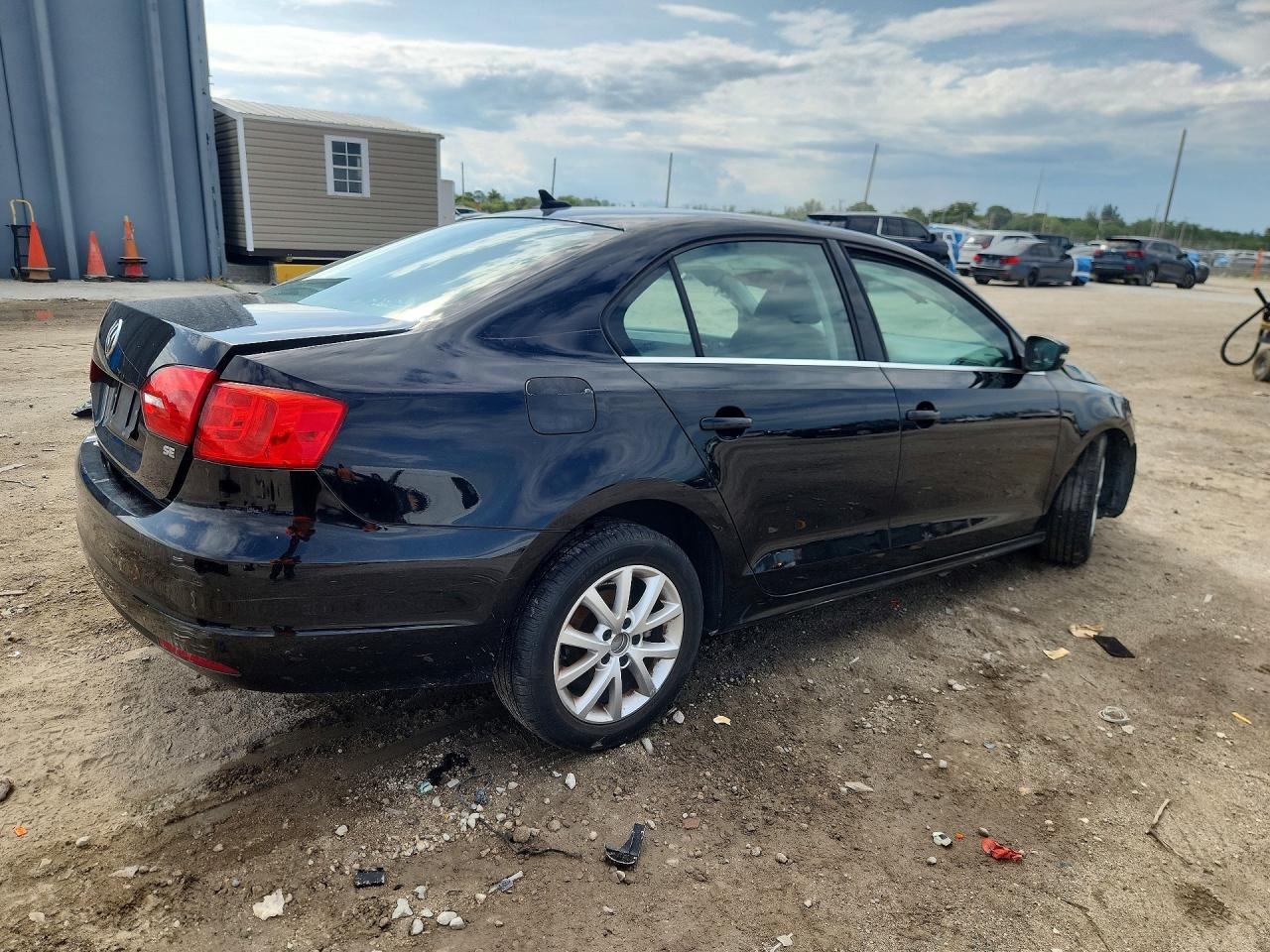 2014 Volkswagen Jetta Se Серый vin: 3VWD07AJ4EM388742