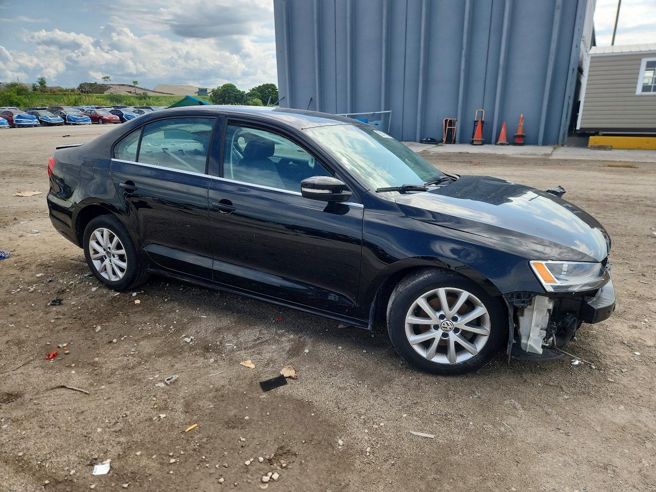 2014 Volkswagen Jetta Se Серый vin: 3VWD07AJ4EM388742