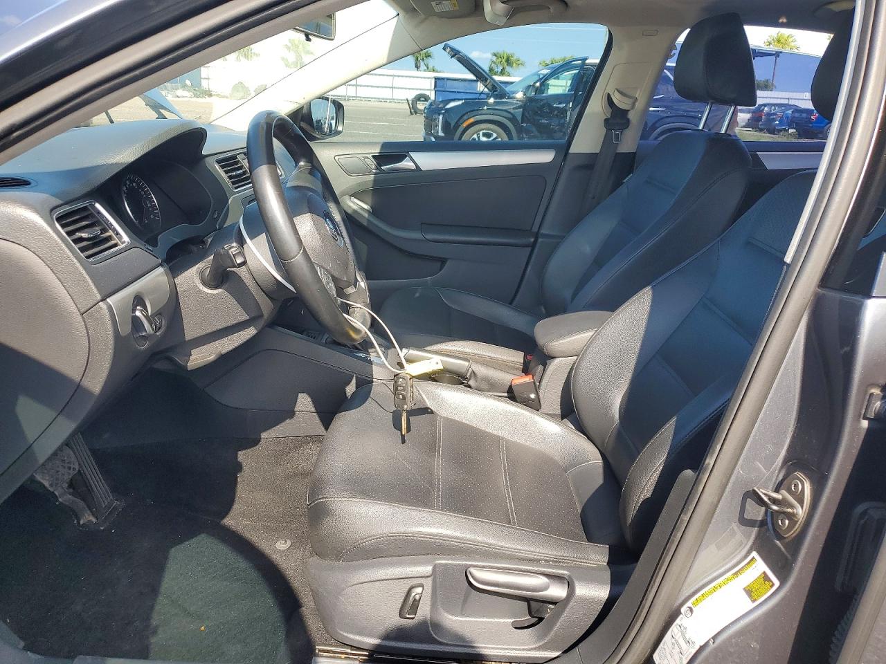2014 Volkswagen Jetta Se Gray vin: 3VWD07AJ4EM400274