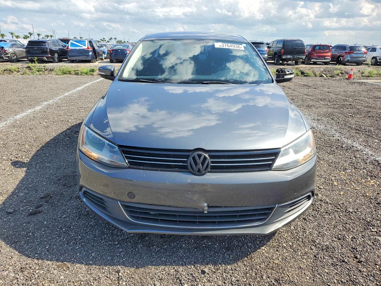 2014 Volkswagen Jetta Se Gray vin: 3VWD07AJ4EM400274