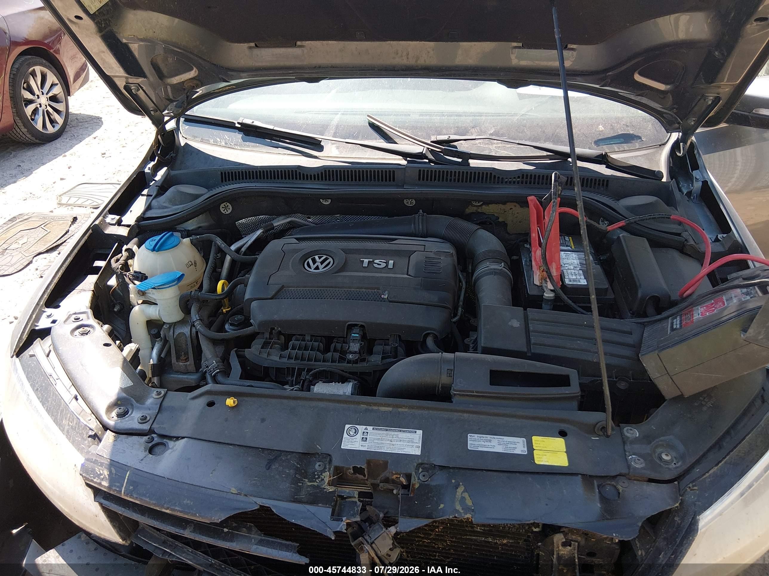 2014 Volkswagen Jetta 1.8t Se Gray vin: 3VWD07AJ5EM209155