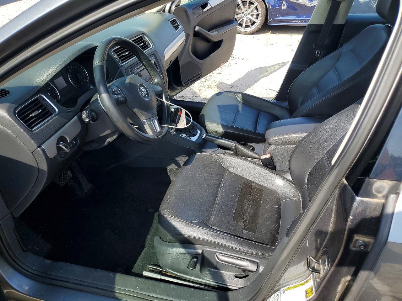 2014 Volkswagen Jetta Se Charcoal vin: 3VWD07AJ5EM317467
