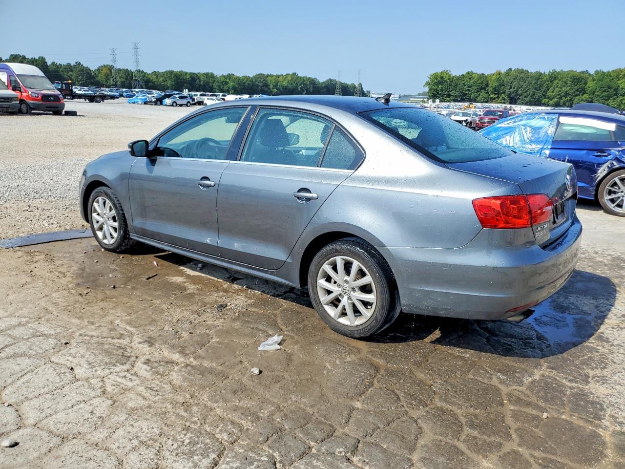 2014 Volkswagen Jetta Se Charcoal vin: 3VWD07AJ5EM317467