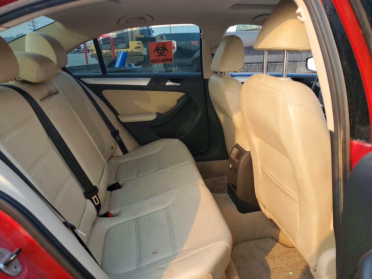2014 Volkswagen Jetta Se Red vin: 3VWD07AJ5EM368550