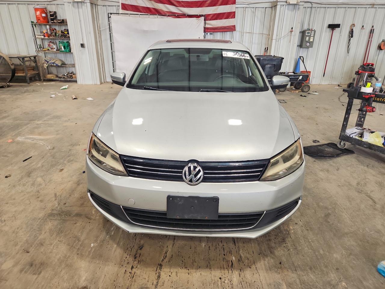 2014 Volkswagen Jetta Se Silver vin: 3VWD07AJ5EM393464