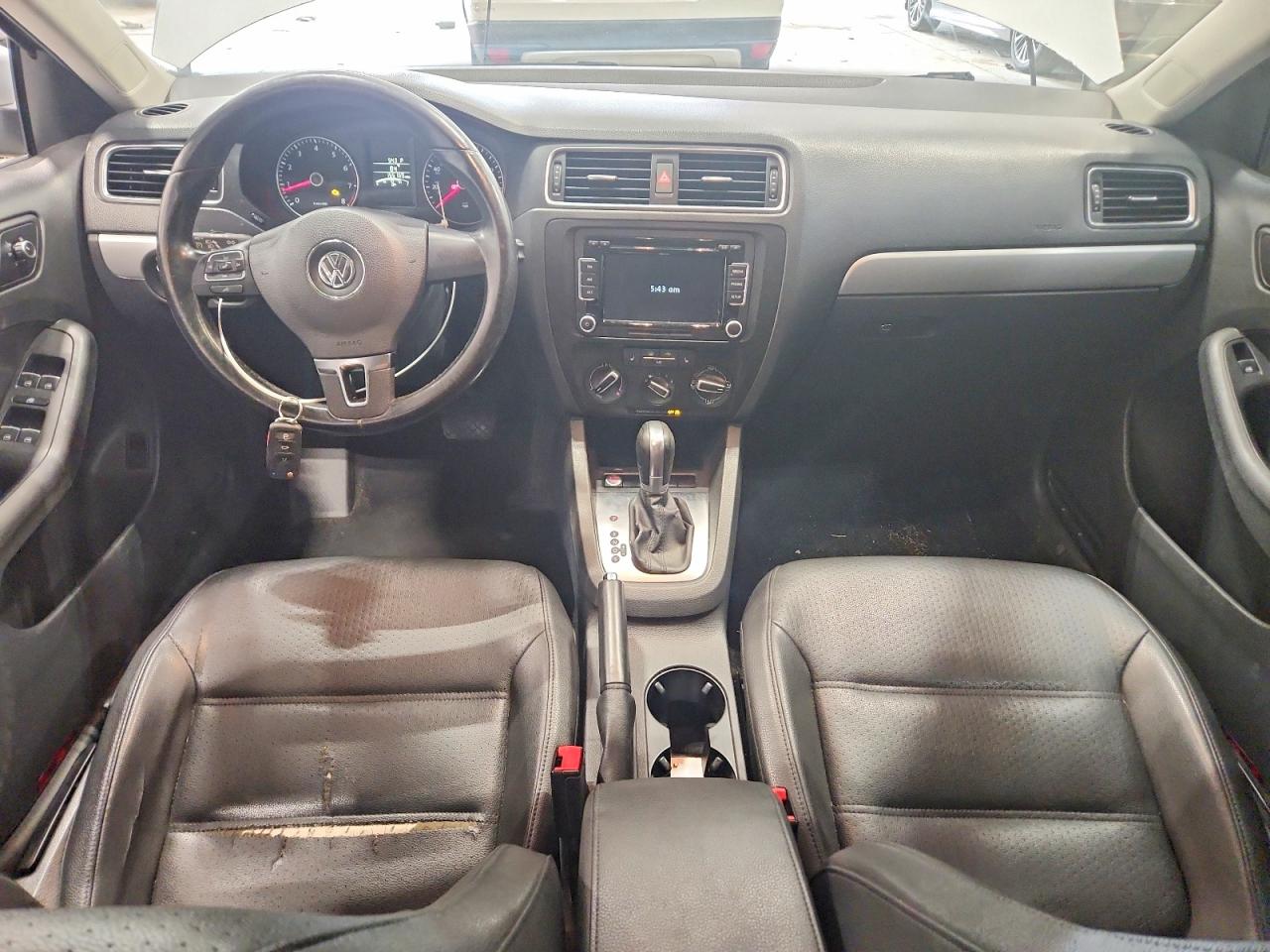 2014 Volkswagen Jetta Se Silver vin: 3VWD07AJ5EM393464