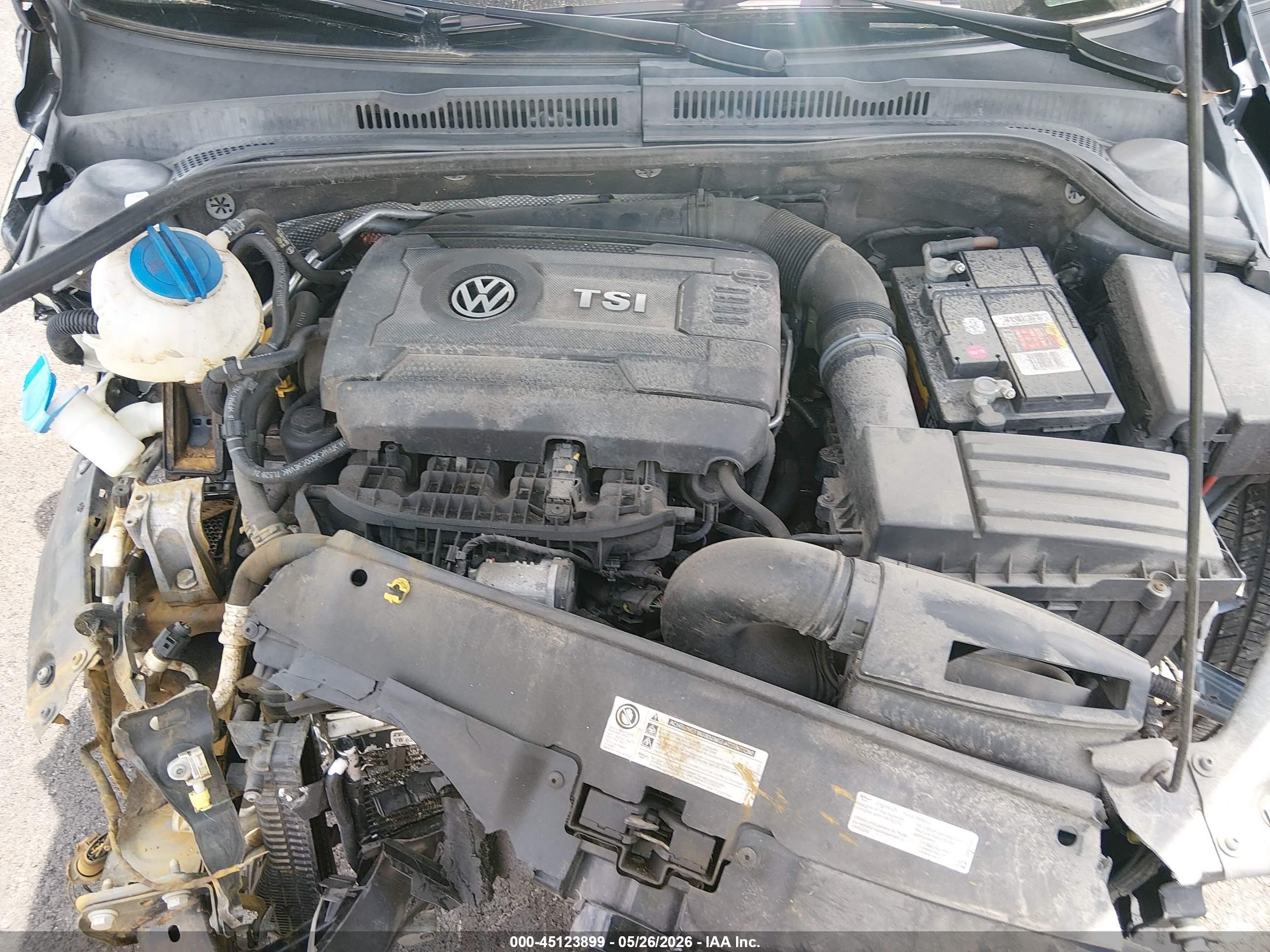 2014 Volkswagen Jetta 1.8t Se Silver vin: 3VWD07AJ5EM445319