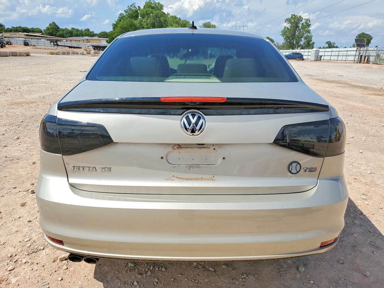 2015 Volkswagen Jetta Se Silver vin: 3VWD07AJ5FM313761
