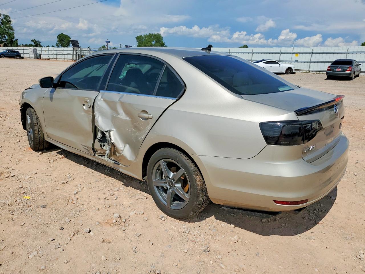 2015 Volkswagen Jetta Se Silver vin: 3VWD07AJ5FM313761
